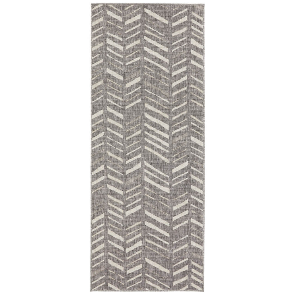 In- und Outdoor-Teppichläufer "Fenix Taupe" - Carpeteria